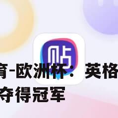 欧洲杯：英格兰队夺得冠军